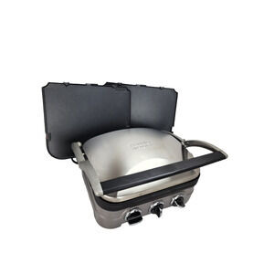Griddler by Cuisinart GR-4N Grill & Panini Press 2 sets Reversible Griddle Plate